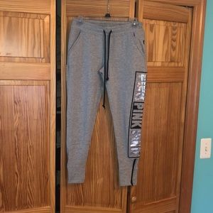 Grey joggers
